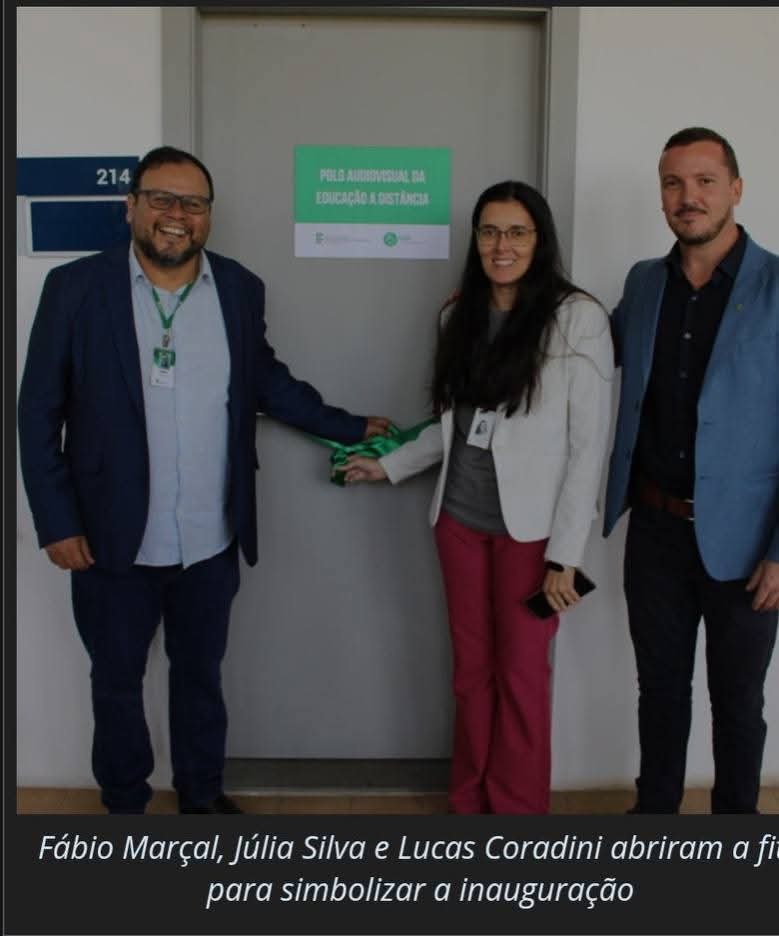 IFRS inaugura polo de produção audiovisual para EaD